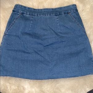 Jean skirt